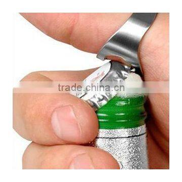 New Stainless Steel Finger Ring Bottle Opener Beer Bottle Opener