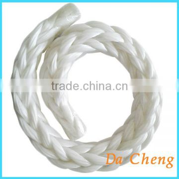 12 strands twist white pe rope