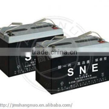 "SNE" Brand Sealed Lead Acid Battery storage battery 33~185AH 6V12V