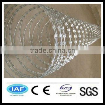 wholesale alibaba China CE&ISO certificated sharp razor barbed wire(pro manufacturer)