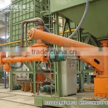 Resin sand molding line by Qingdao Henglin Machinery