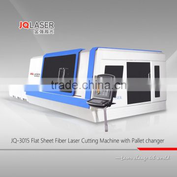 JQ high precised quick speed fiber laser cutting machine 1000w