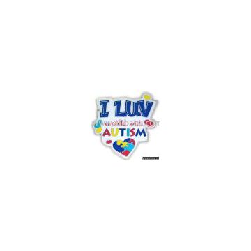 Autism Pin - Luv a child with AUTISM