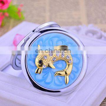 dophine Gift Makeup Mirror Souvenir Compact Mirror fashion Cosmetic Mirror