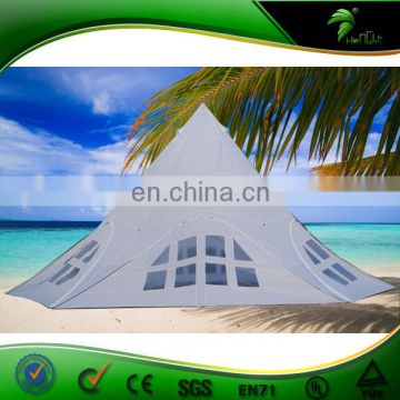 China Supply The Best Quality Ourdoor Waterproof And UV Resistance Beach Tent,Star Shape Tent for Event