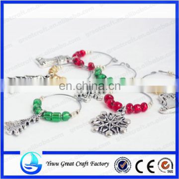 Wine Glass Charms Charming Design Drink Marker Decoration Ornament For Home ICrty/Christms/Wedding