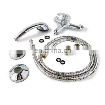 No.1 hot sales chrome plated bathroom rainfall shower mixer faucet
