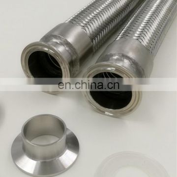 High quality Stainless 304 steel corrugated flexible metallic tube/hose/pipe