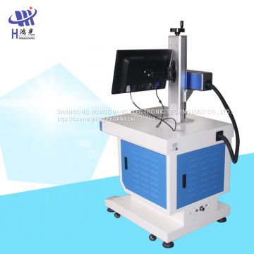 New style 20W fiber marking machine  making and rotating metal and non-metal marking