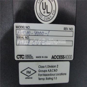 Hot Sale New In Stock CTC-AMM-4000-1 PLC DCS