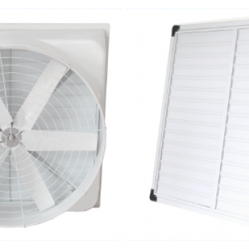 Fiberglass Ventilation Fan Direct Drive FRP Material Exhaust Fan