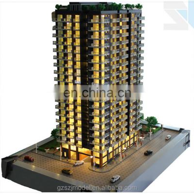Maldives Property Residential Building Model, Architectural Scale Model