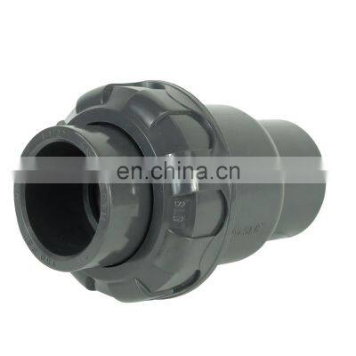 UPVC water control valves Vertical Check valves Non-return valves