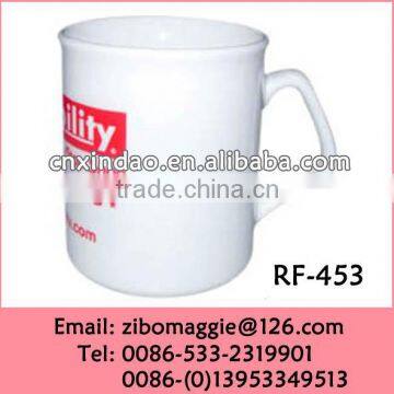 Can Shape Wholesale Promotional Blank Ceramic Tea Water Mugs Bulk with Good Quality