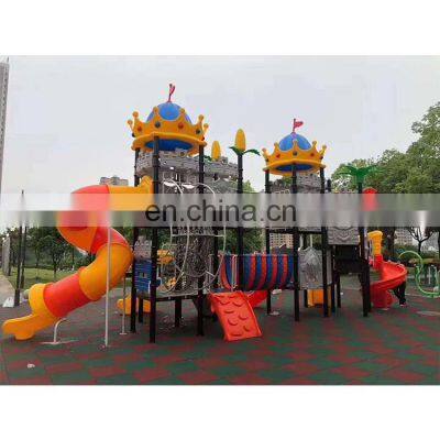 Large entertainment kids fun outdoor playground equipment