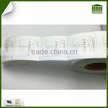 High Quality Best Selling Self Adhesive Gloss Paper Label Sticker