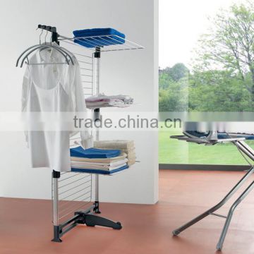 2015 New foldable & extendable stainless steel coat rack N09C