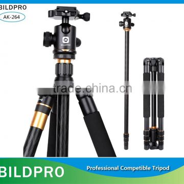 BILDPRO Extendable Tripod Camera Professional Aluminum Tripod Video Stand For Nikon Cameras
