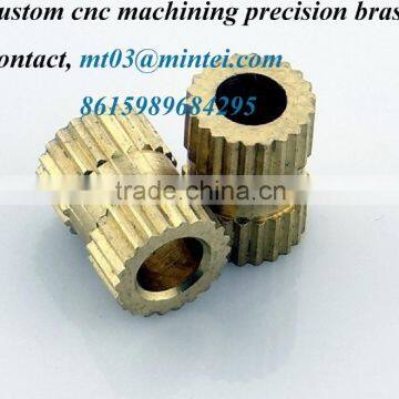 Custom CNC machining precision cell phone brass screw