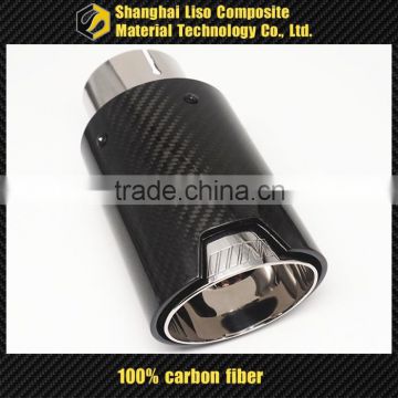carbon fiber pipe for BMW carbon fiber tail pipe akrapovic