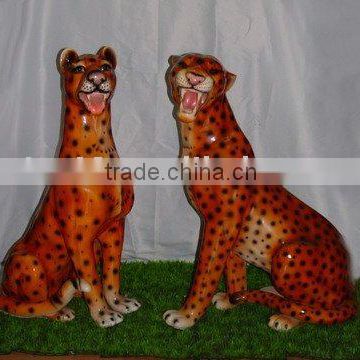 ceramic leopard