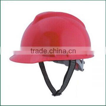 AW4011 Red V Ribbed Safety Headgear