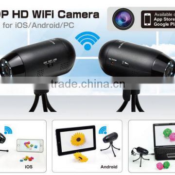 Newest Technology 720P HD Wifi Camera for iOS/Android Devices