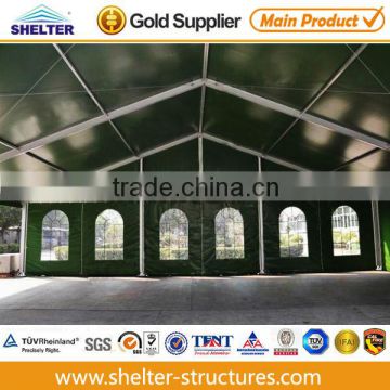 SGS certified big emergency shelter tent pavilion with size 15x18 mtr from Guangzhou for sale