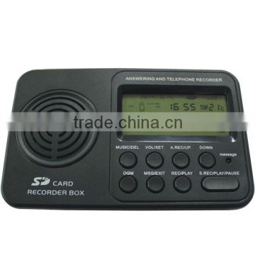 DAR-3001 Auto Answer Machine 1-line Standalone Telephone Logger SINGLE line Voice Recorder added Voice Mail System