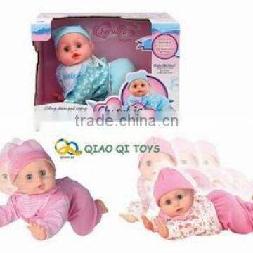 13 inch electronic singing baby doll