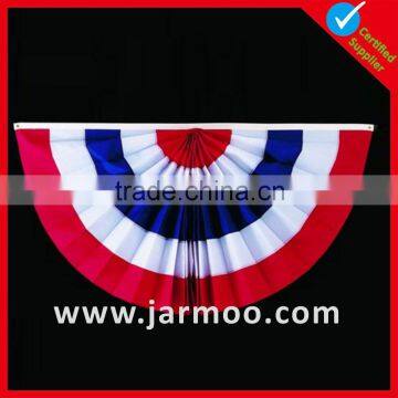 Outdoor fabric bunting banner