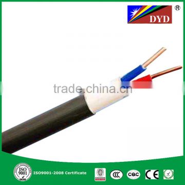 PVC insulated PVC sheathed non-flexible round cable power cable