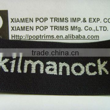 eco-friendly soft elastic ribbon with customer logo