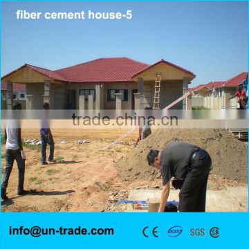 Fiber cement prefab house
