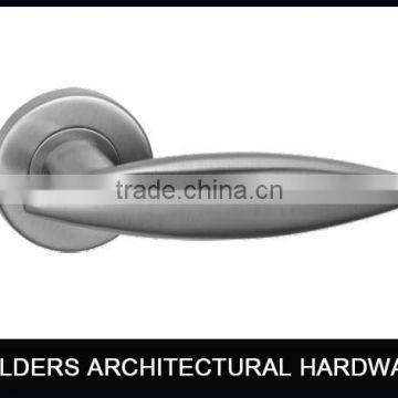 Enconomic & high quality stainless steel lever handle for Aluminum door