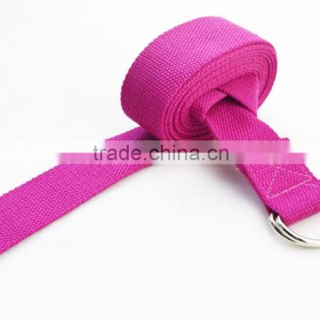 Eco & durable Cotton material Biodegradable Durable buckle holds yoga strap