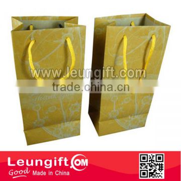 Golden gift bag