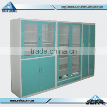 Floor Mounted Structure Laboratory Wall Mounted File Cabinets