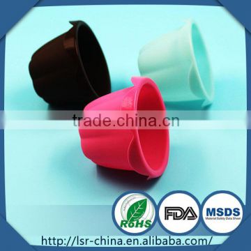 reusable pleated baking cup that make liqiuid food grade silicone