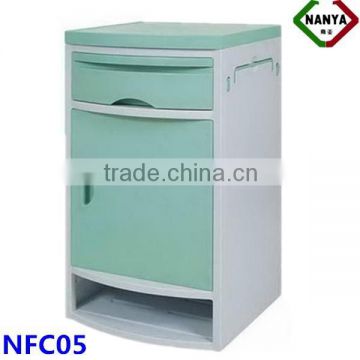 NFC05 ABS Plastic Moving Medical Bedside Cabinet