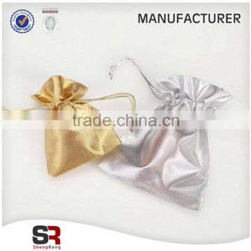 2015 Best selling items custom printed logo organza bag shipping from china