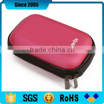 pink pu leather mini eva camera flight case, eva hard case