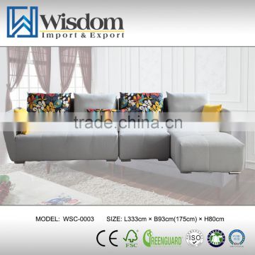 High Quality Coner & L Shape Sofa Sets Fabric Sofa