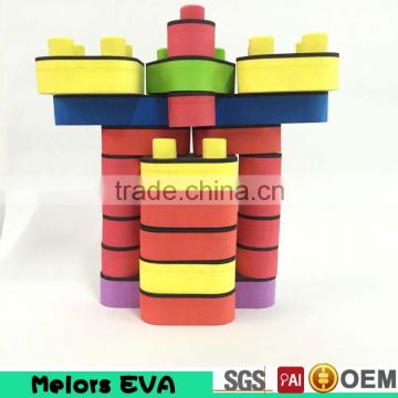 high density EVA foam robot building block bricks construct toys kids educational plastic blocks