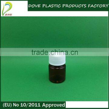 30cc plastic bottle 30ml plastic container with lid screw lid for vitamin c tablet