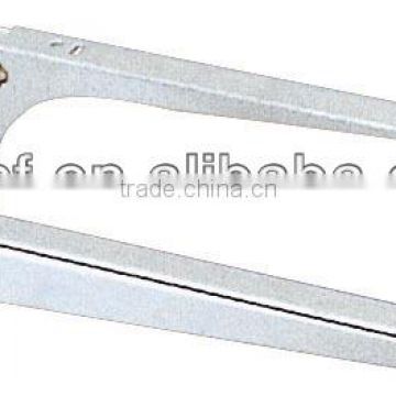 chrome plated metal slatwall display hooks