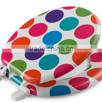 HY-D04WS-1501 colored round factory price toilet seat cover