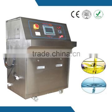China made simple operation siemens touch screen water and oil machine