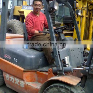 high quality of used forklift heli 3t for sale ,china imported. trustworthy
