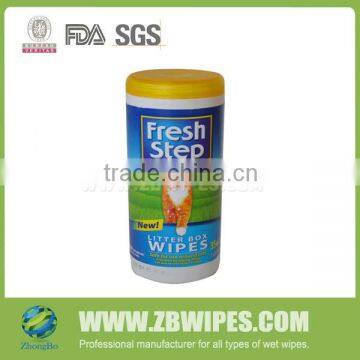 Fresh and Moist Paw Wipes for Daily Care